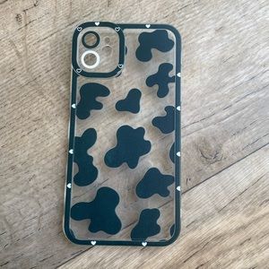 iPhone 12 Cow Print Phone Case